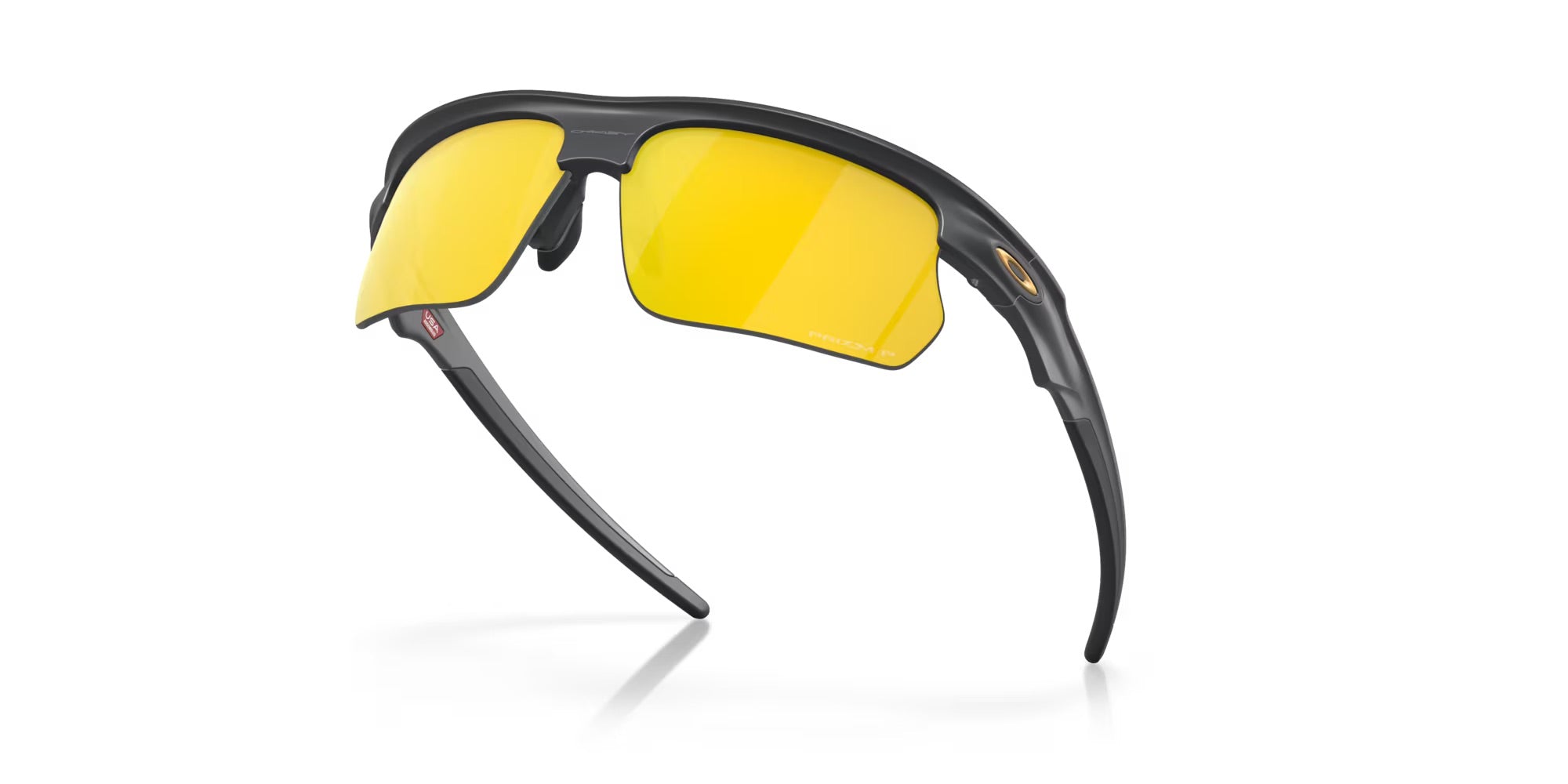 Oakley Bisphaera Matte Carbon Prizm 24K Polarized Sunglasses - Premium UV Protection for Outdoor Sports & Driving