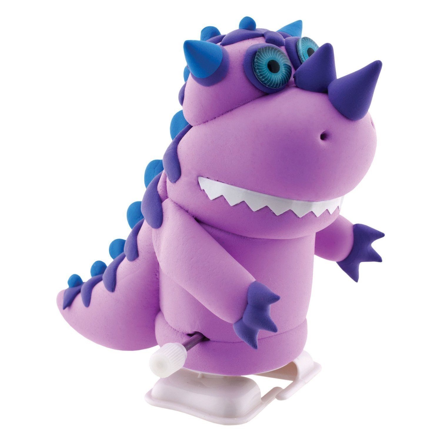 University Games Wizzworx Walking Dinosaur Toy - Purple Interactive Dino for Kids | STEM Learning, Birthday Gifts & Imaginative Play
