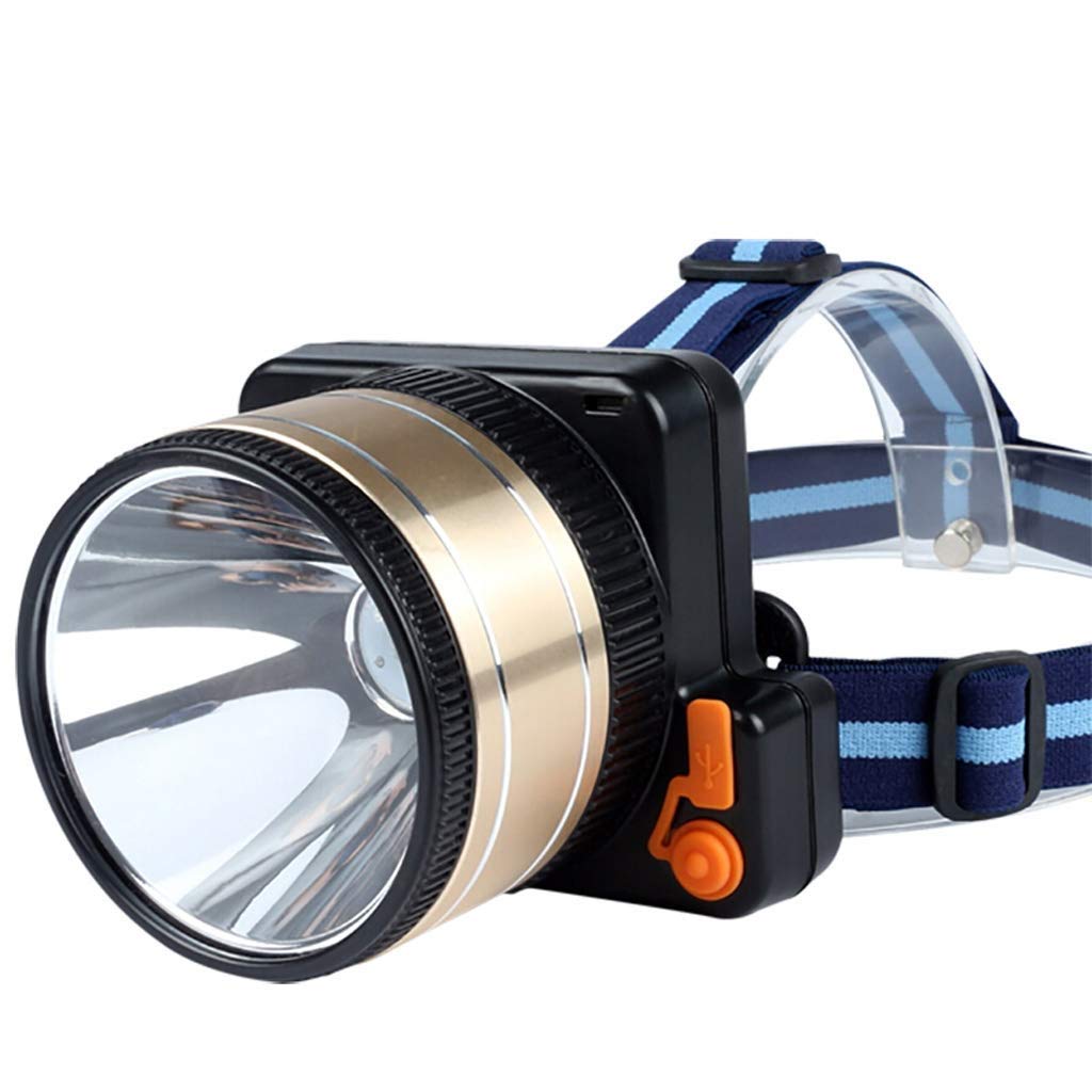 XJJZS Adjustable Headlamp Flashlight with Red Light - Waterproof Headlight for Adults & Kids - Perfect for Running, Hiking, Camping, Reading & Outdoor Activities - Includes Batteries - Ideal for Night Jogging, Emergency Repairs & Power Outages