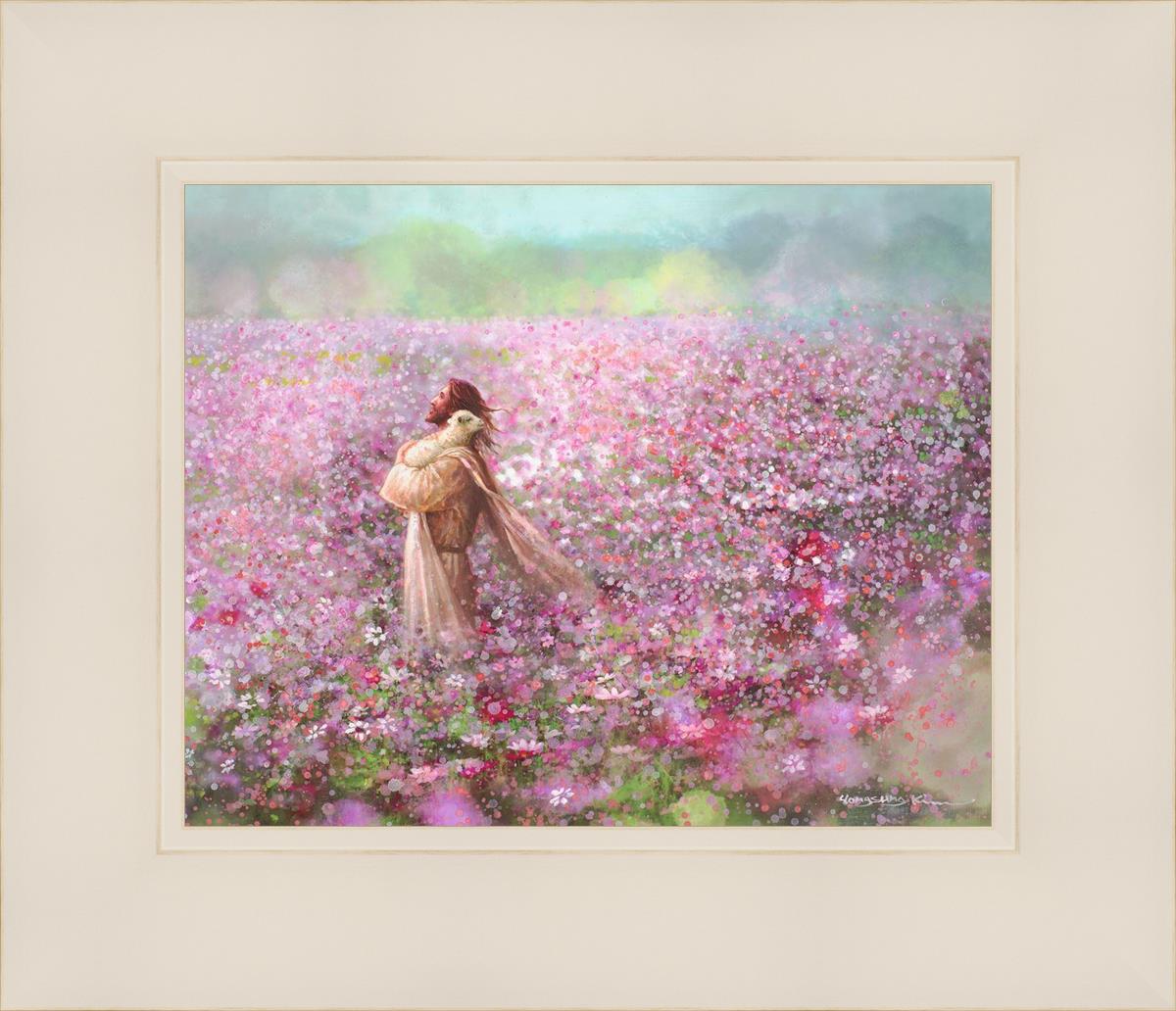 Calming Embrace By Yongsung Kim - Premium Korean Home Decor Wall Art - Perfect for Living Room, Bedroom & Office Decor