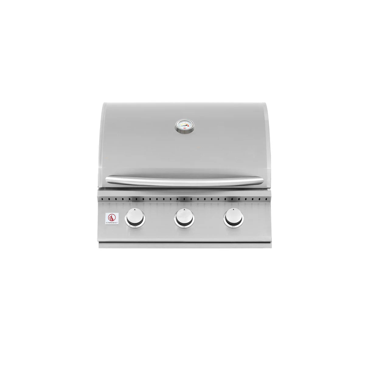 Summerset Grills Sizzler 26 Inch Built-In Gas Grill - Premium Stainless Steel Outdoor BBQ Grill for Patio, Backyard, and Poolside Cooking