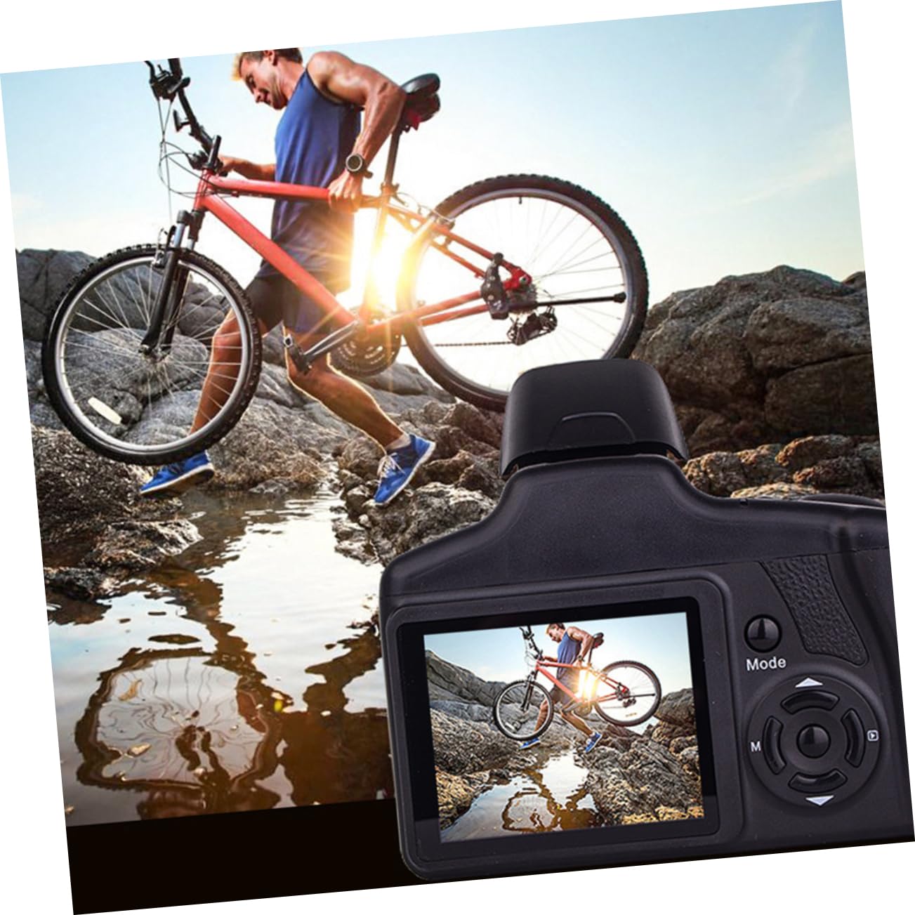 Homoyoyo 1080p HD Digital Video Camcorder with 16x Zoom - Professional ABS Body for Vlogging, Travel & Home Movies | Perfect for YouTube, TikTok & Family Events