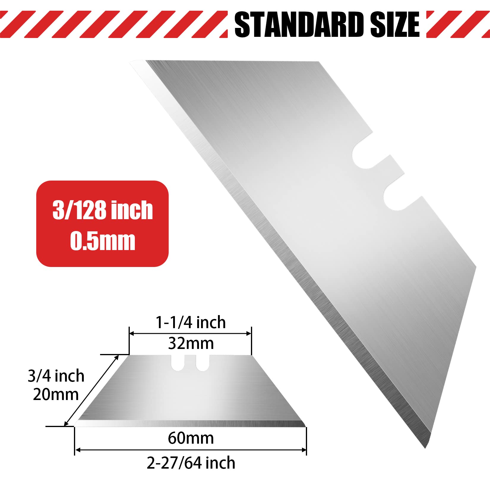 DIYSELF 2-Pack Pink Utility Knife with Retractable Blade & 50-Pack Replacement Blades - Heavy Duty Box Cutter for Shipping, Packaging, Crafting, and DIY Projects