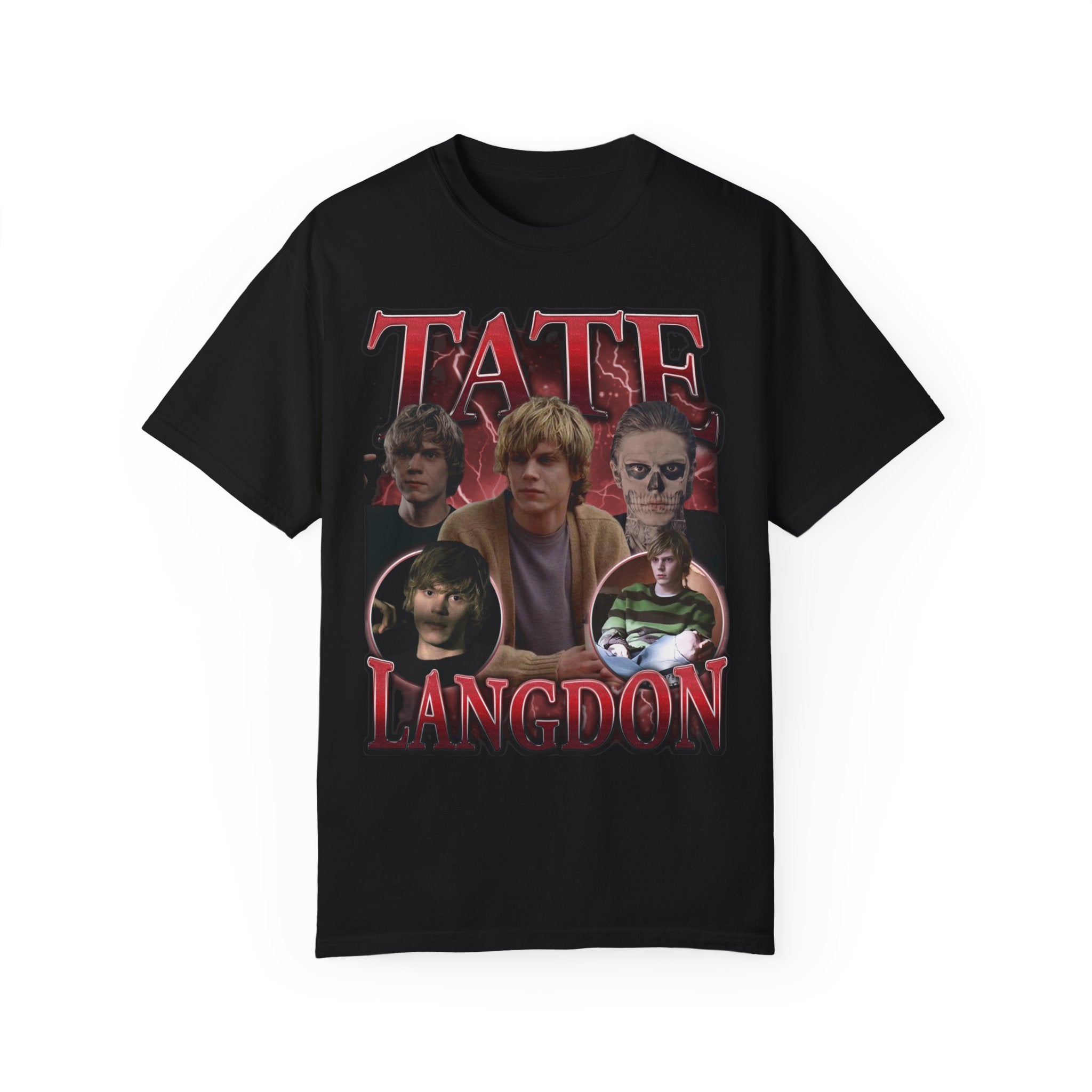 Vintage 90s Tate Langdon T-Shirt - American Horror Story Inspired Retro Tee for Fans & Collectors | Perfect for Cosplay, Halloween & TV Show Merchandise