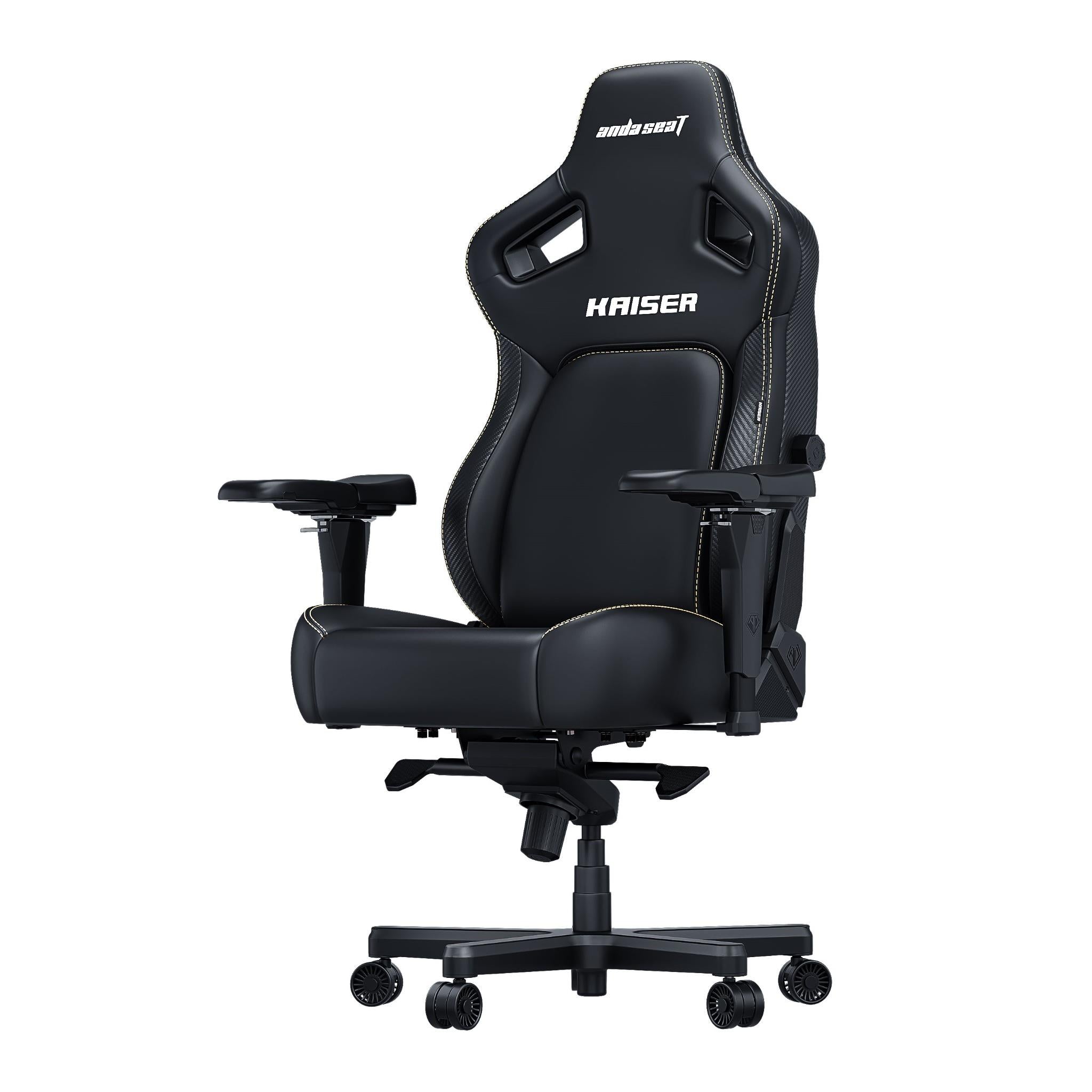 Anda Seat Kaiser 4 Series XL Premium Ergonomic Gaming Chair - Black | High-Back Racing Style with Lumbar Support | Perfect for PC Gaming, Office Work & Esports Tournaments