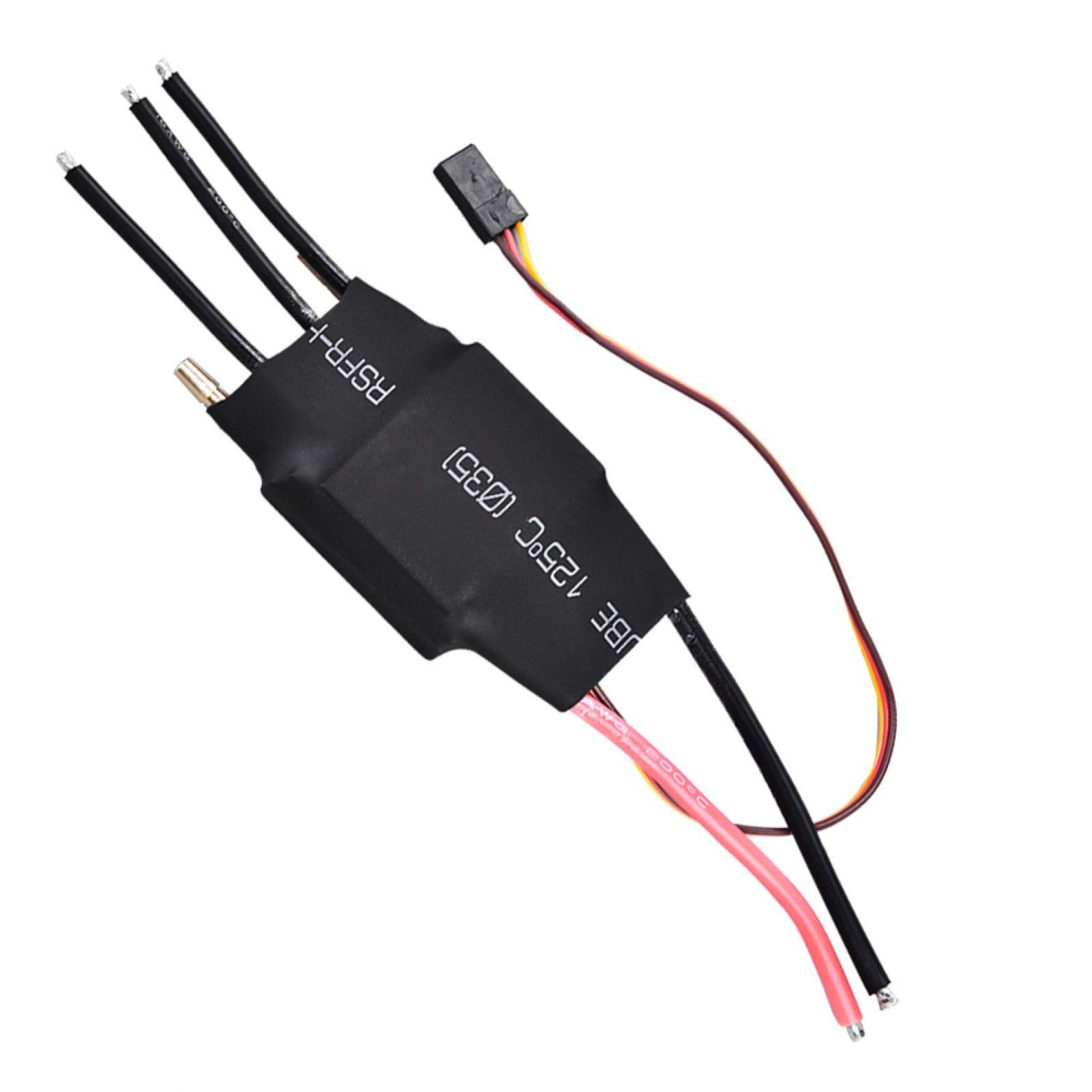 High-Performance RC Boat ESC - Water Cooling Electric Speed Controller with 5V/3A UBEC | Durable & Sturdy for RC Boats | Perfect for Racing, Hobby Models & DIY Projects