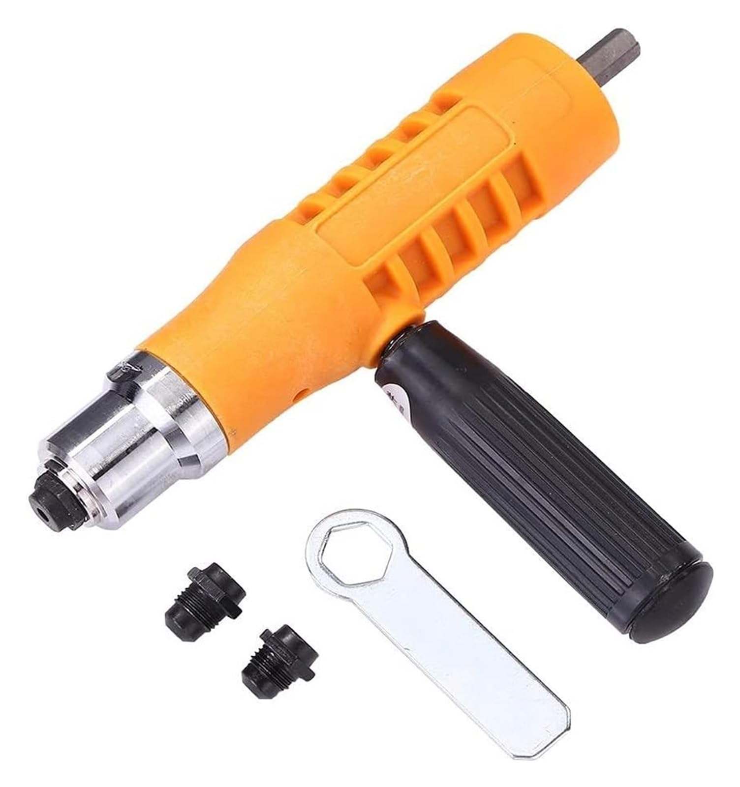 Wireless Rivet Gun Kit - Electric Rivet Nut Tool Set with Hand Adapter for DIY, Hardware & Tool Machine Projects | Perfect for Home Repairs, Metalworking & Automotive Fixes