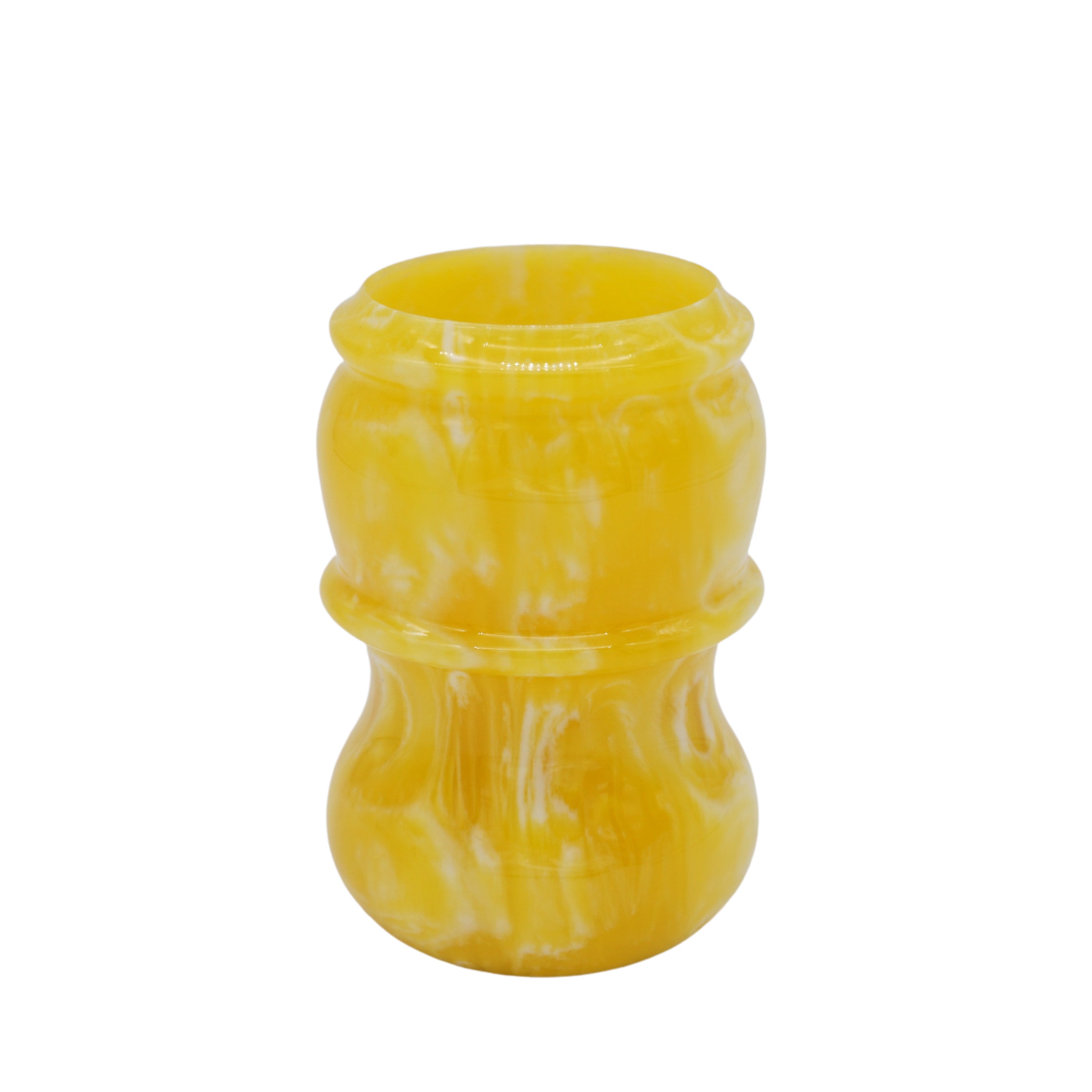 Premium Lemon Drop Handcrafted Shaving Brush Handle - Fits 28mm & 30mm Knots - Perfect for Wet Shaving & Beard Grooming Rituals