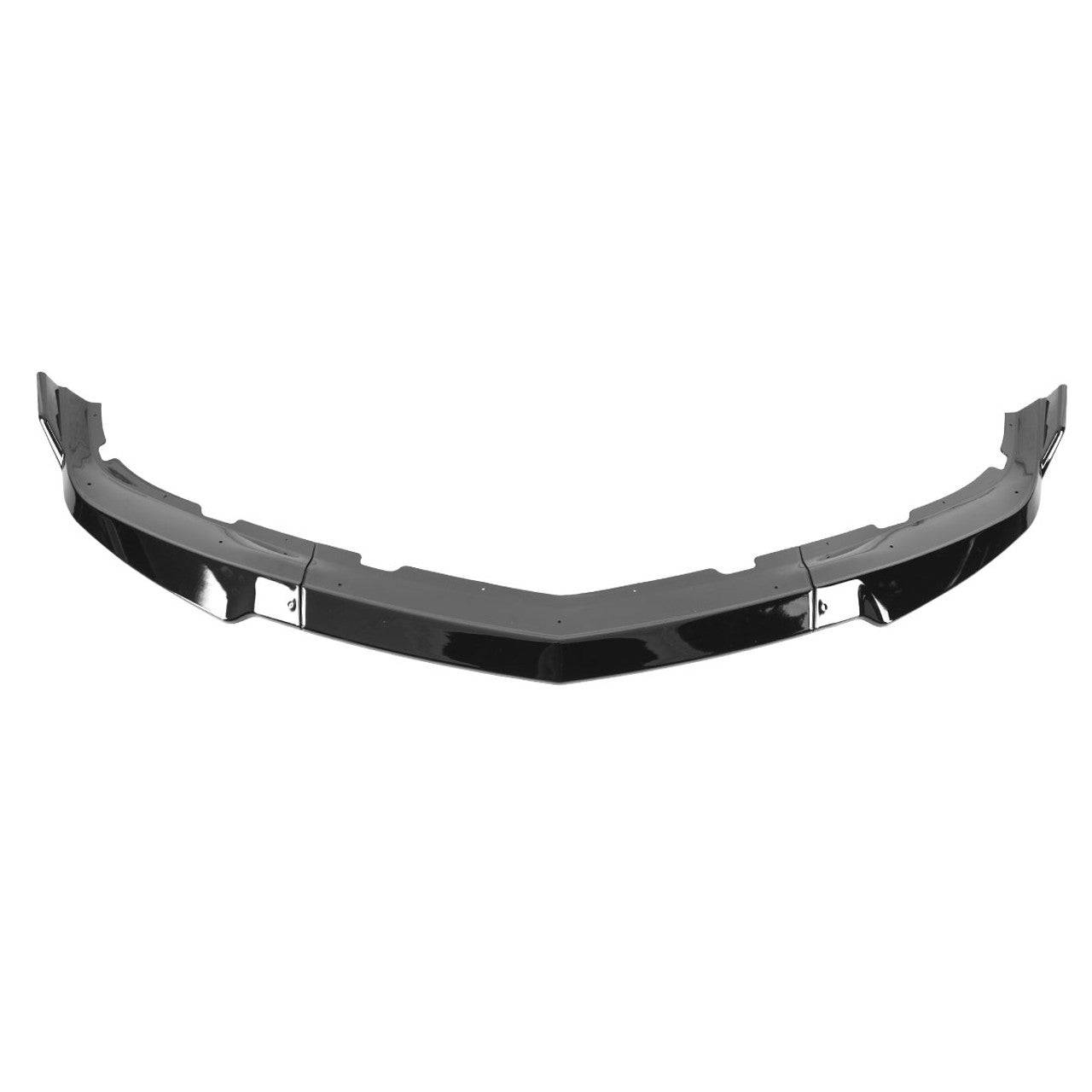 2011-2014 Dodge Charger Front Bumper Lip Spoiler (Excludes SRT8 Models) - Glossy Black 3-Piece Set - Aggressive Styling & Improved Aerodynamics - Perfect for Car Enthusiasts & Street Racing