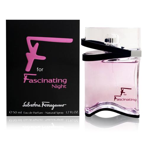 Salvatore Ferragamo F For Fascinating Women's Eau de Parfum 50ml - Floral Fruity Perfume for Evening Wear & Special Occasions