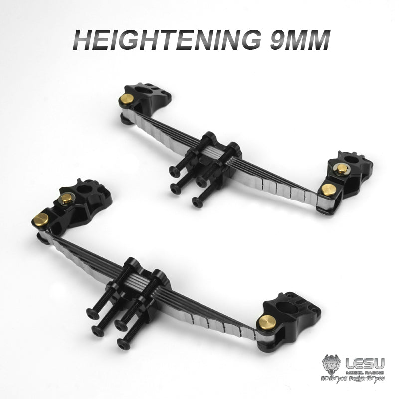 1/14 Scale Metal 9MM Unpowered/Powered Front Suspension Axle Kit for LESU TAMIIYA 3348 RC Dumper Truck - DIY Car Trailer & Tractor Model Parts (Perfect for RC Vehicle Upgrades & Scale Model Building Projects)