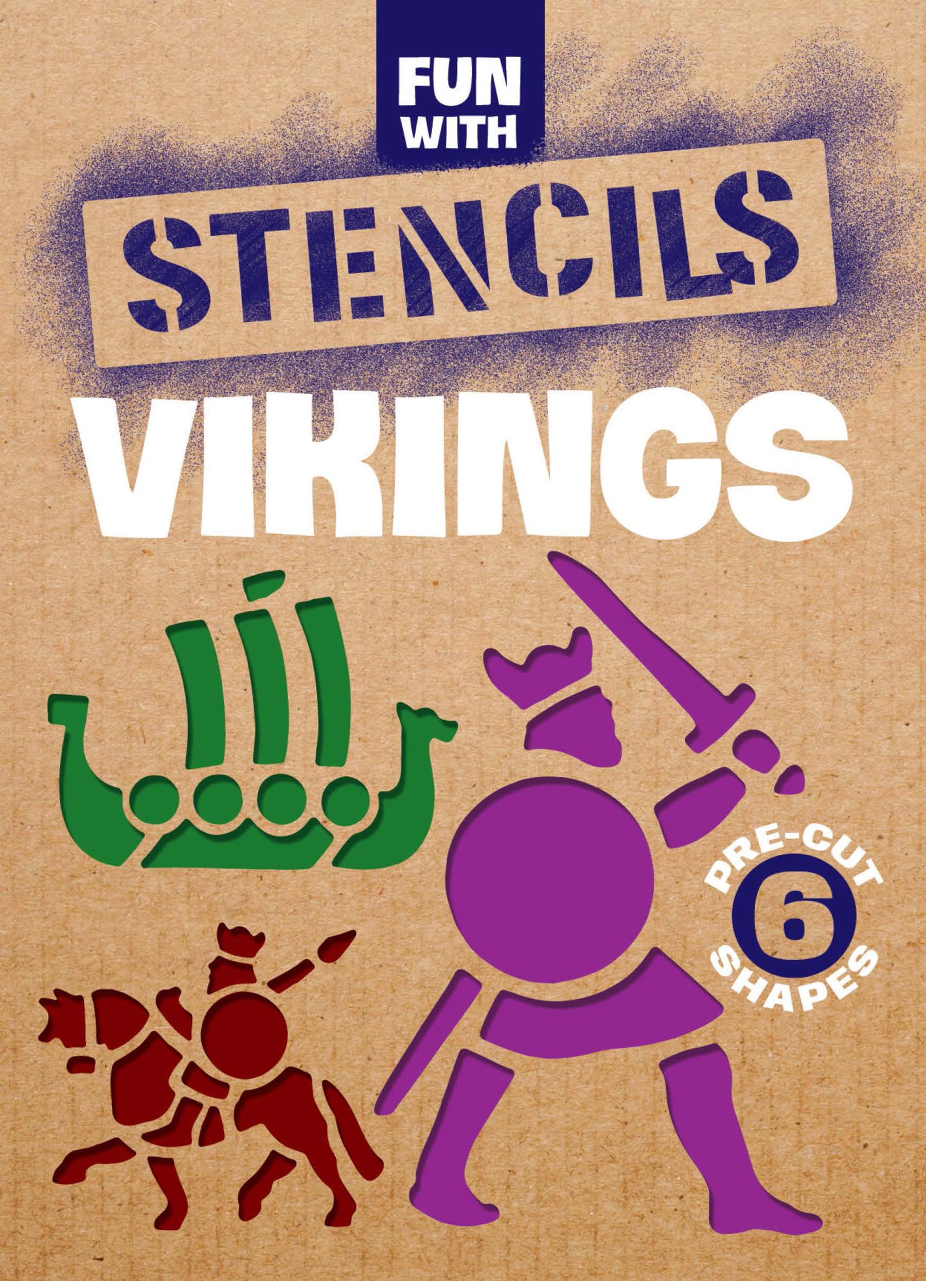 Viking Stencils for Kids - Dover Little Activity Books: Fun World History Crafts for Creative Play & Learning