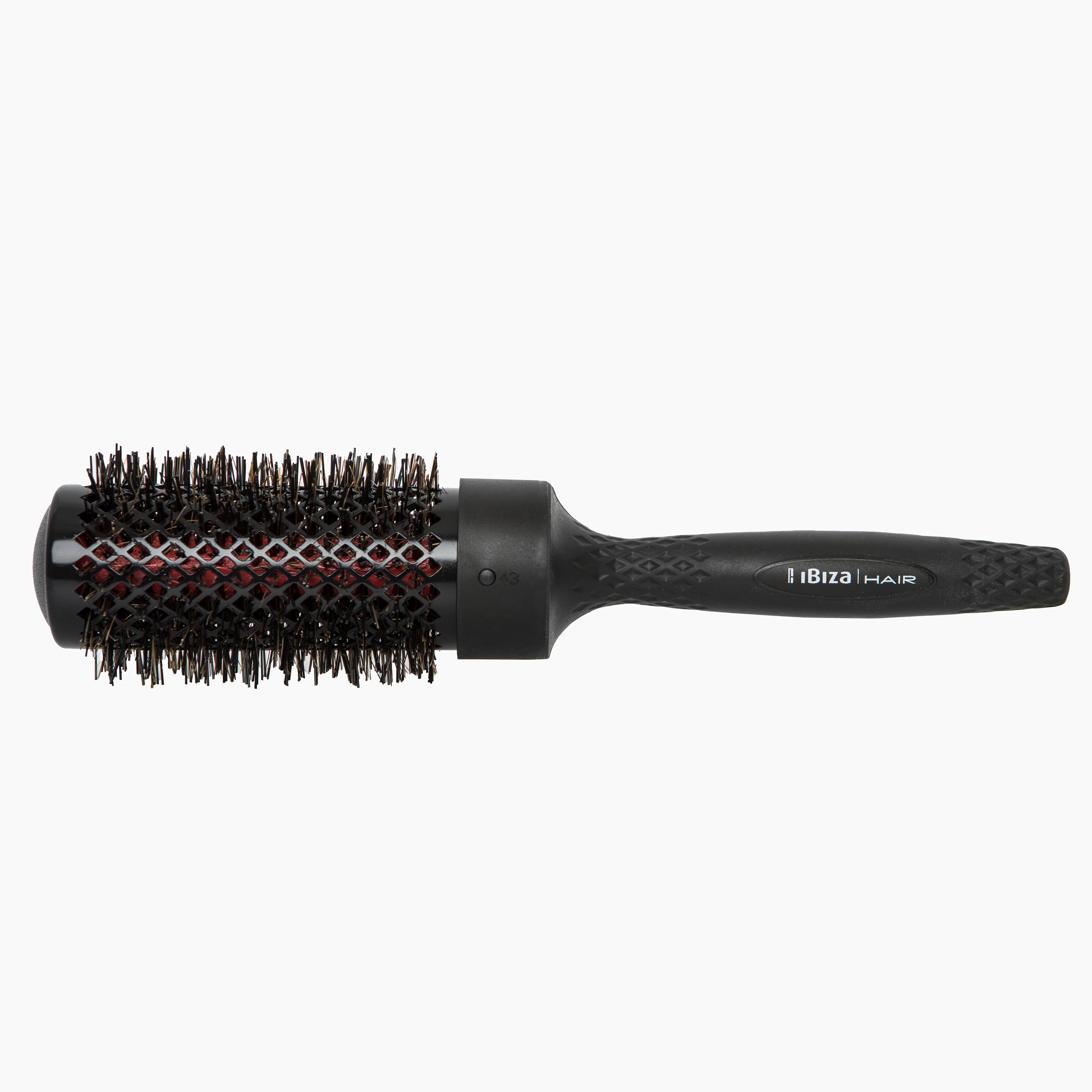 RB4 Large Barrel Thermal Styling Brush - 43mm Tight Curl Hair Wand for Long & Thick Hair | Perfect for Beach Waves, Salon-Quality Curls & Professional Styling