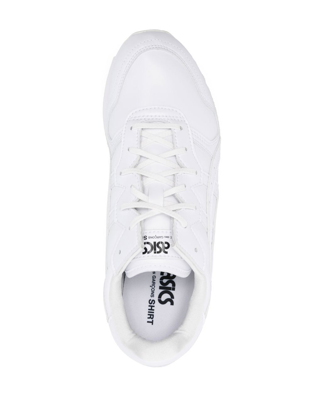 Comme des Garcons White Sneakers for Men & Women - Fashionable Streetwear Shoes for Casual Wear & Daily Outfits