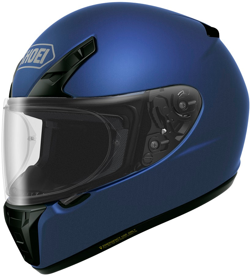 Shoei RF SR Matte Blue Motorcycle Helmet - Full Face DOT Certified for Street Riding & Racing - Lightweight & Comfortable for Long Rides
