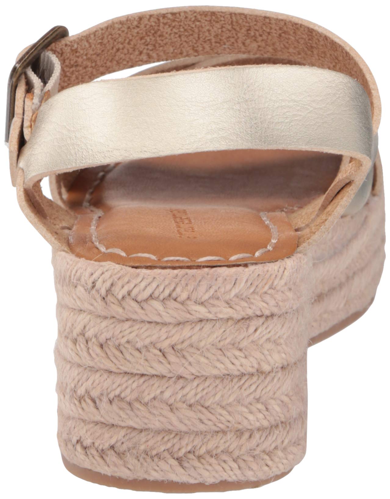 Amazon Essentials Women's Flatform Espadrille Sandals - Comfortable Summer Wedge Shoes with Jute Sole | Perfect for Beach, Vacation & Casual Outfits