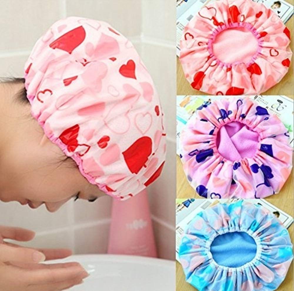 Kytaste Soft Silicone Bath Shower Massage Body Cleaning Wash Shampoo Brush - Exfoliating & Gentle Skin Care for Men & Women - Set of 3 Multi-Color Brushes with Bath Cap - Perfect for Spa, Home Bathing & Baby Care