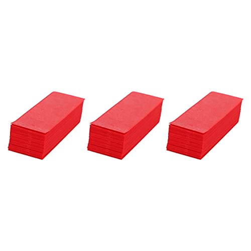 Dental Articulating Paper Strips - Red, High Precision Bite Registration Paper for Dentists, Dentures & Dental Clinics | Perfect for Occlusion Analysis & Bite Adjustment