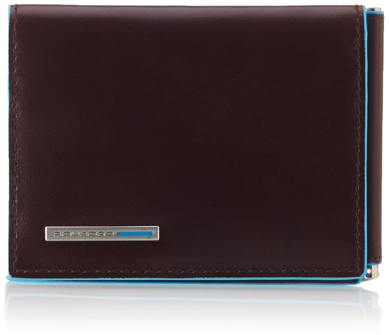 PIQUADRO Men's Leather Coin Purse Wallet - Slim RFID Blocking Money Holder for Cash & Cards | Perfect for Travel, Business & Everyday Use