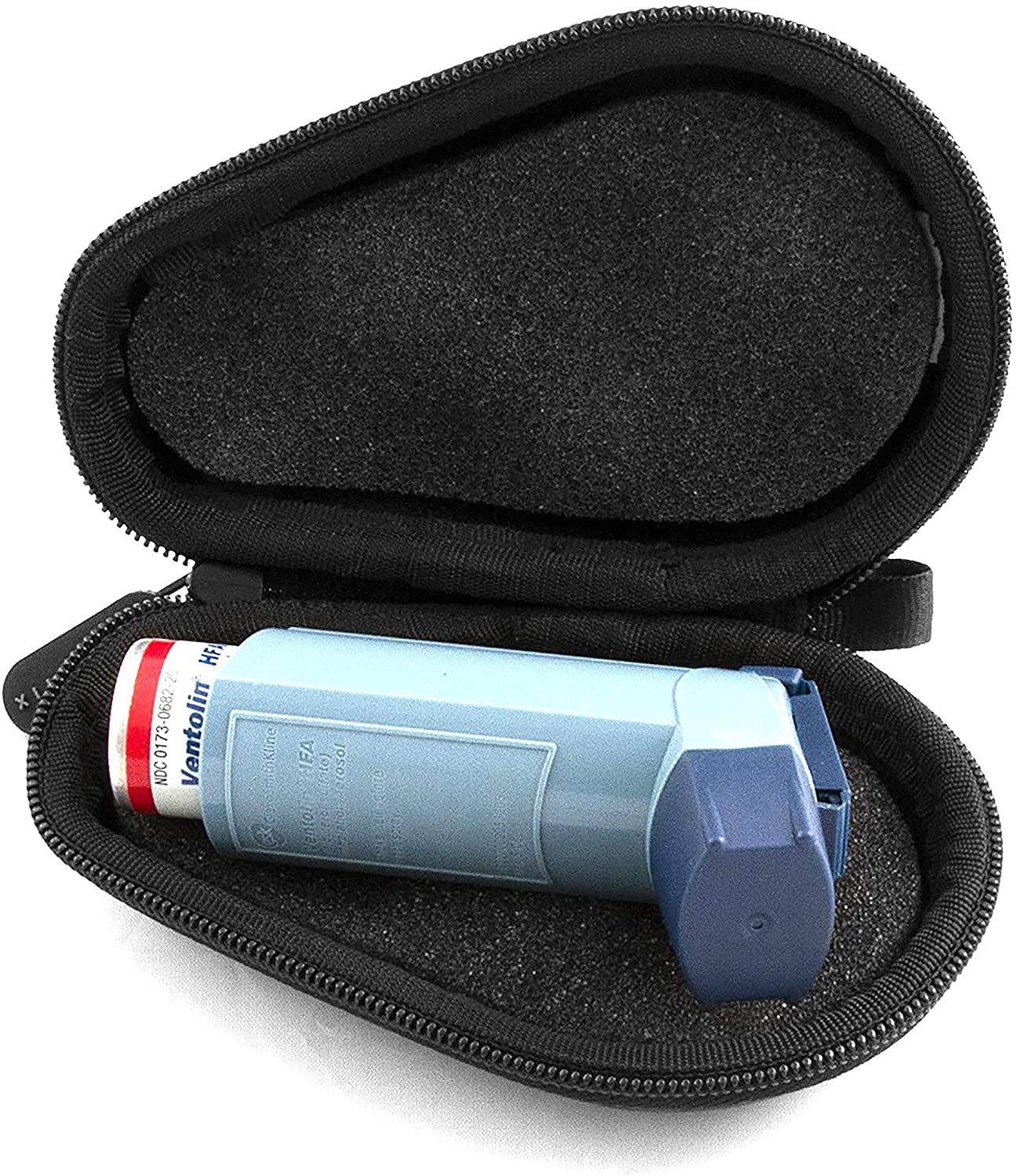 CASEMATIX Asthma Inhaler Travel Case - Dustproof & Dirt-Proof Protective Storage for Portable Inhalers (Inhaler Not Included) - Perfect for Travel, Gym & Outdoor Activities
