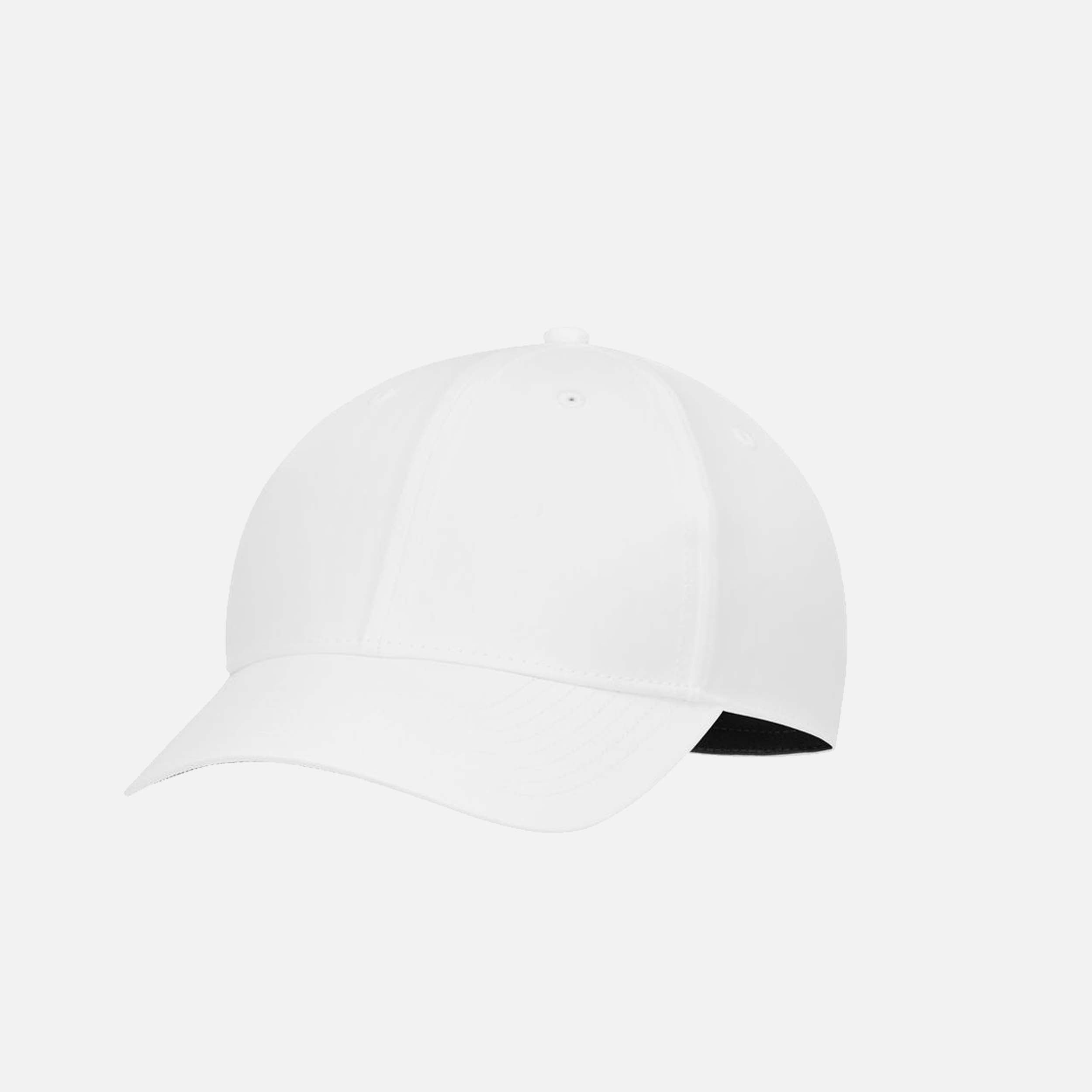 Nike Dri-FIT Legacy91 Golf Hat for Men & Women - Moisture-Wicking, Breathable, UV Protection - Perfect for Golf, Running, Outdoor Sports (White)