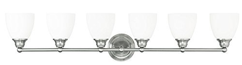 11 Inch 2-Light Brushed Nickel Semi Flush Mount Ceiling Fixture with Candelabra Base - Perfect for Dining Room, Bedroom, or Hallway Lighting