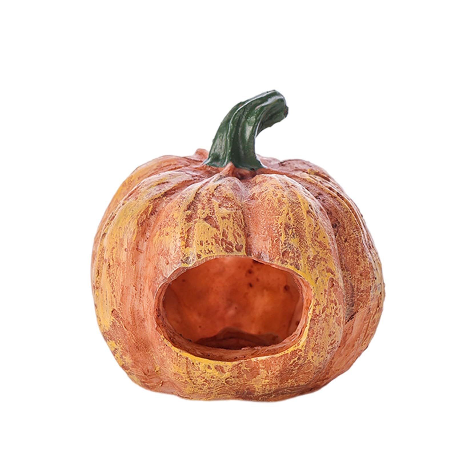 Halloween Pumpkin Aquarium Decor - Creative Fish Tank Ornament for Home & Office (1PC) - Perfect for Halloween Decorations & Fish Tank Themes