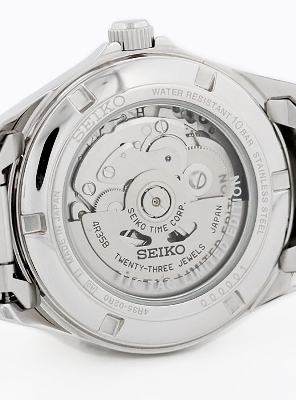 SEIKO × TiCTAC 40th Anniversary Limited Edition Watch SZSB032 - Japanese Made JDM Automatic Timepiece | Perfect for Collectors & Special Occasions