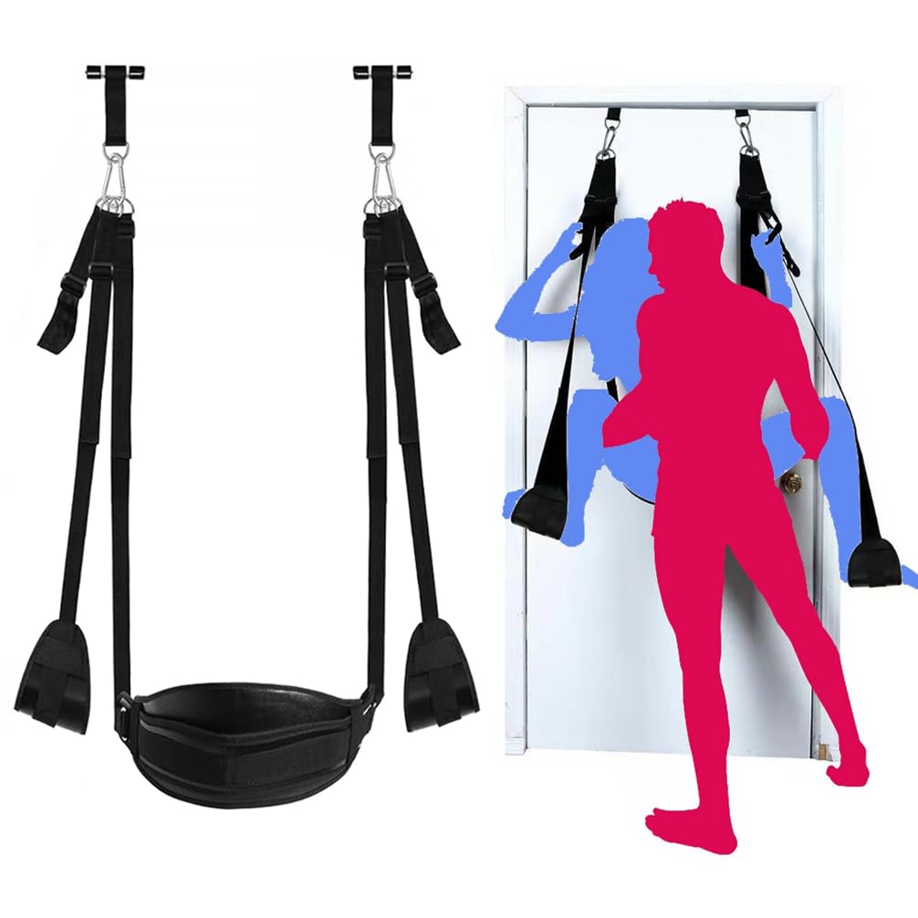 **Adjustable Adult Sex Swing for Couples - 300LB Capacity Doorway Sling Stand, Bedroom Bonding Toy for Romantic Play & Spice Up Intimacy - Perfect for Couples, BDSM, and Sensual Exploration**