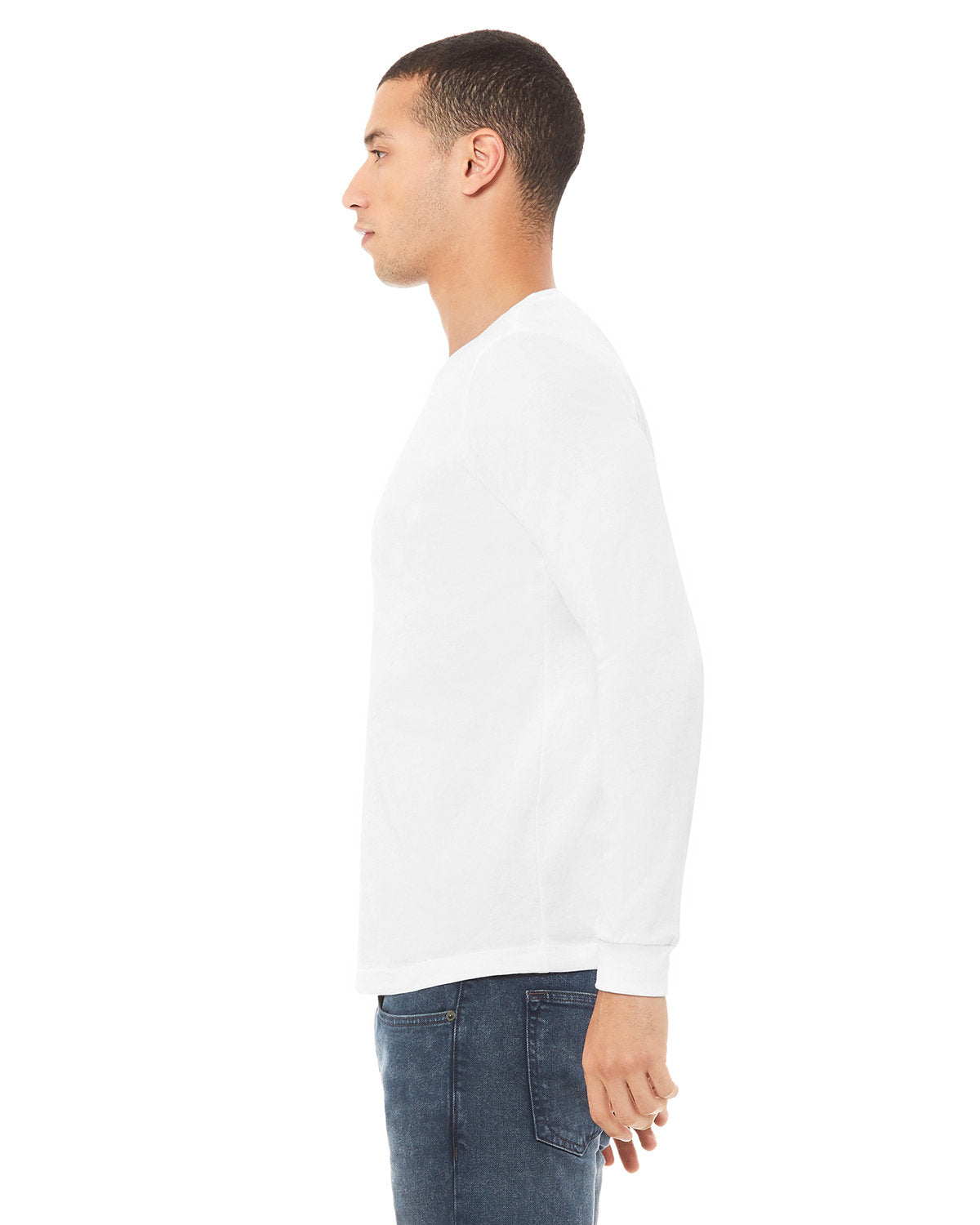Bella + Canvas 3513 Unisex Triblend Long Sleeve T-Shirt - Soft Comfortable Crew Neck Tee for Men & Women - Perfect for Casual Wear, Layering, and Everyday Outfits