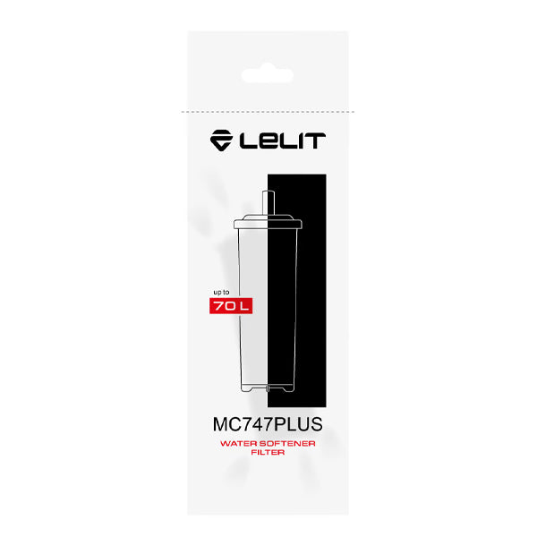 Lelit Water Softener Filter Cartridge - Compatible with Espresso Machines, Coffee Makers - Reduces Limescale & Improves Taste - Perfect for Home & Commercial Use