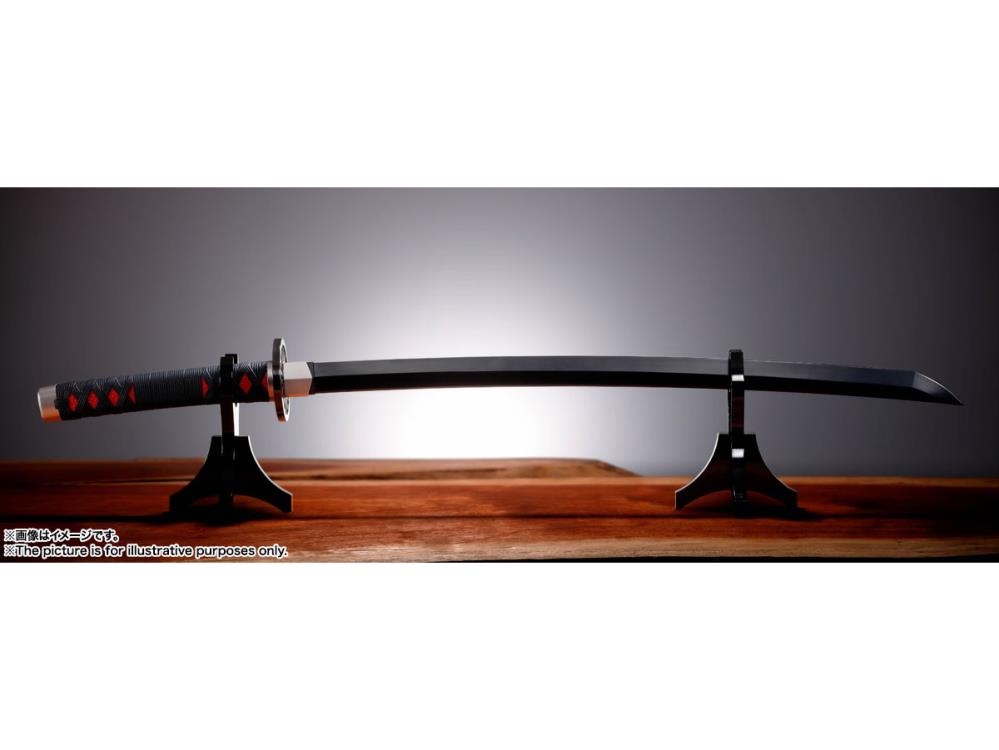 Bandai Proplica Demon Slayer: Kimetsu no Yaiba Tanjiro Kamado's Nichirin Sword Replica - Authentic Anime Collectible for Cosplay, Display & Gift Giving