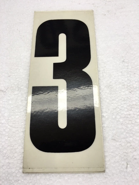 Number Stickers - Black with Transparent Background - Perfect for Scrapbooking, DIY Crafts, and Organizing