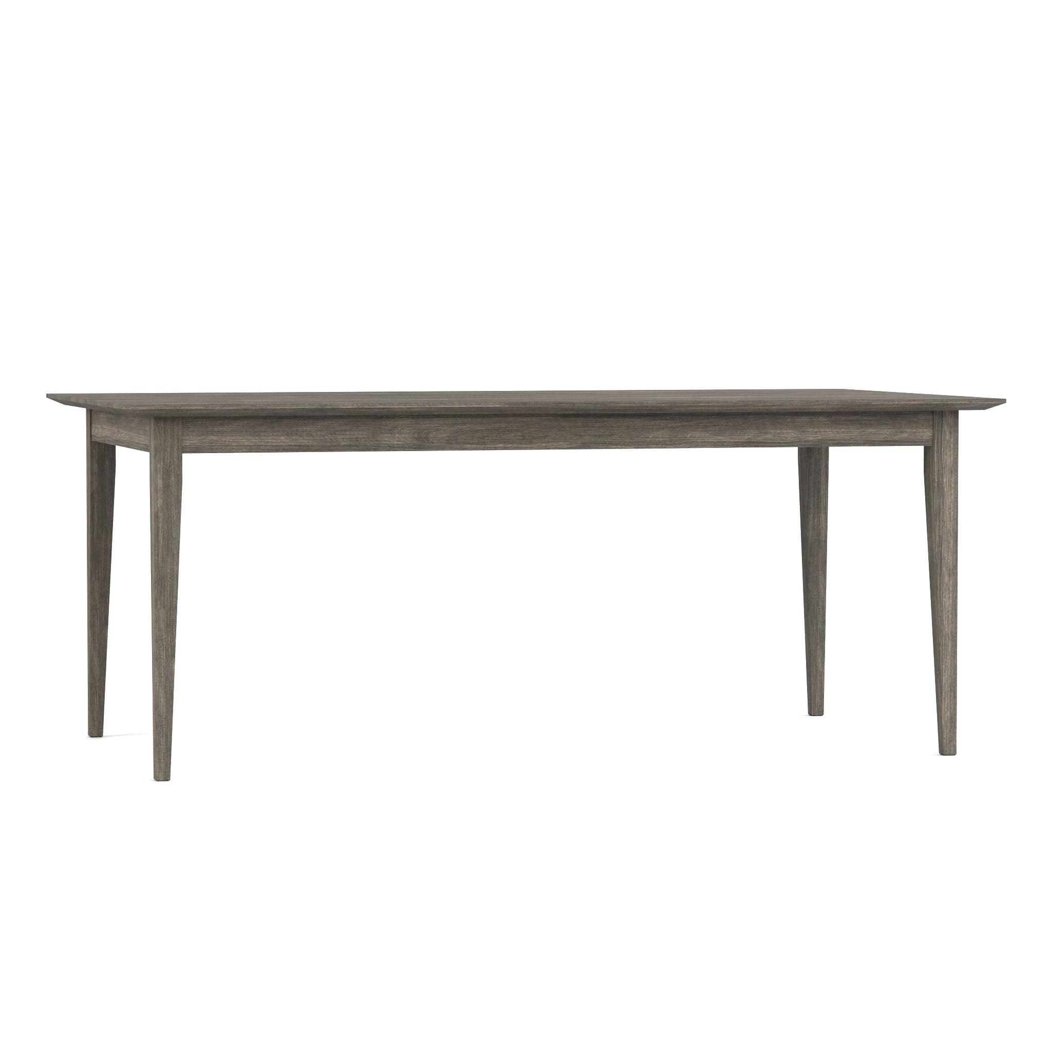 74 Inch Gable Road Dining Table - Modern Farmhouse Style Solid Wood Kitchen Table for Dining Room, Kitchen, and Entertaining Areas