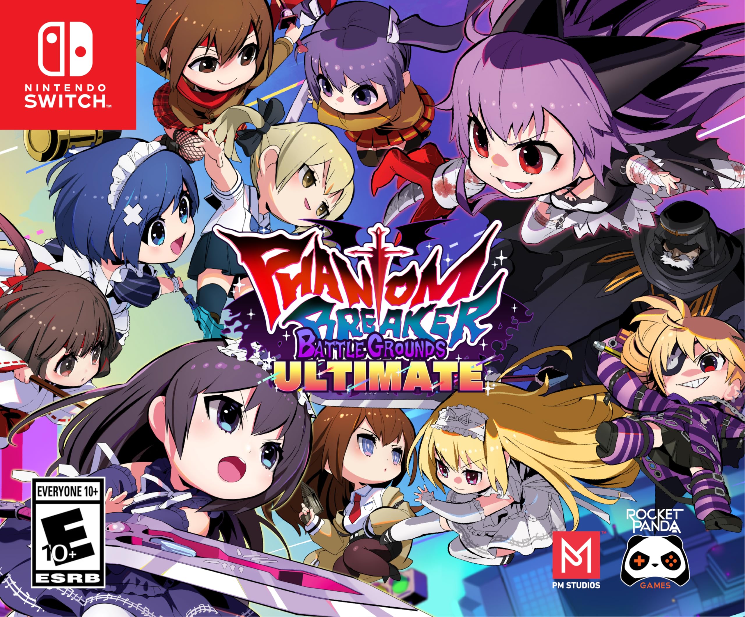 Phantom Breaker: Battle Grounds Ultimate Edition for Nintendo Switch - Fast-Paced Action Fighting Game for Home & On-The-Go Gaming