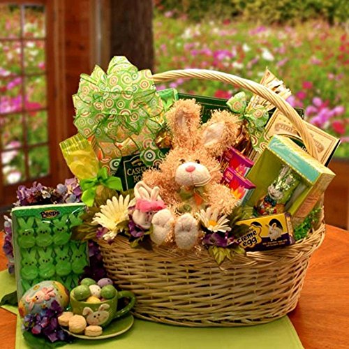 Premium Easter Gift Basket - Luxury Easter Hamper with Chocolates & Treats for Easter Celebrations, Family Gatherings & Holiday Gifting