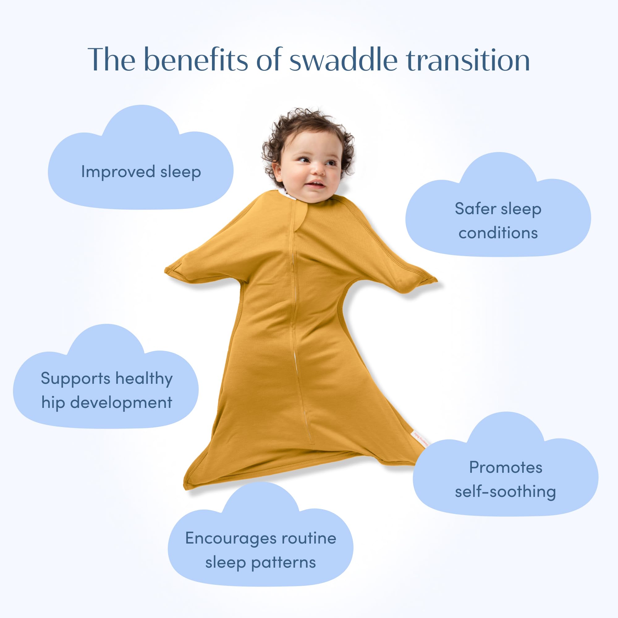 Soft Cotton & Cotton Blend Zipadee-Zip Swaddle Transition Blanket with Zipper - Cozy Baby Sleep Sack Wrap for Newborns & Infants | Perfect for Safe Swaddle Transition & Peaceful Nights