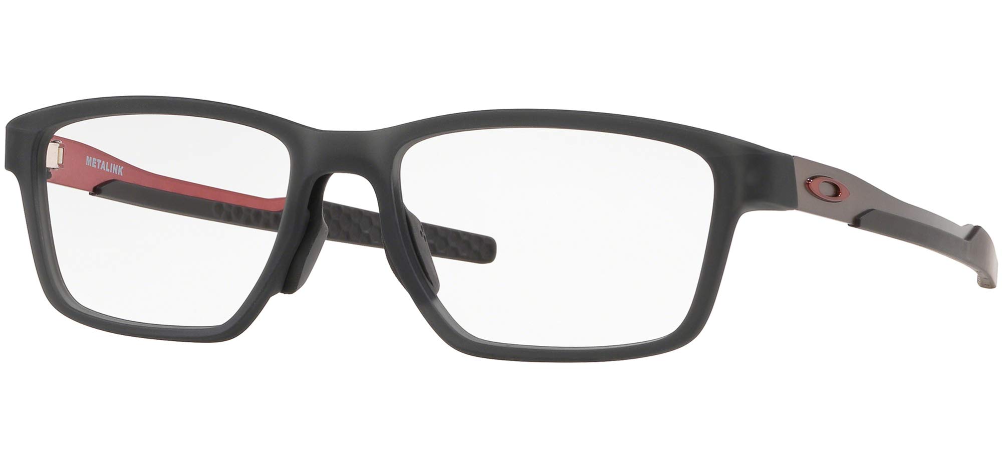 Oakley Men's Ox8153 Metalink Rectangular Prescription Eyeglass Frames - Lightweight Durable Metal Glasses for Vision Correction - Perfect for Work, Driving & Everyday Wear