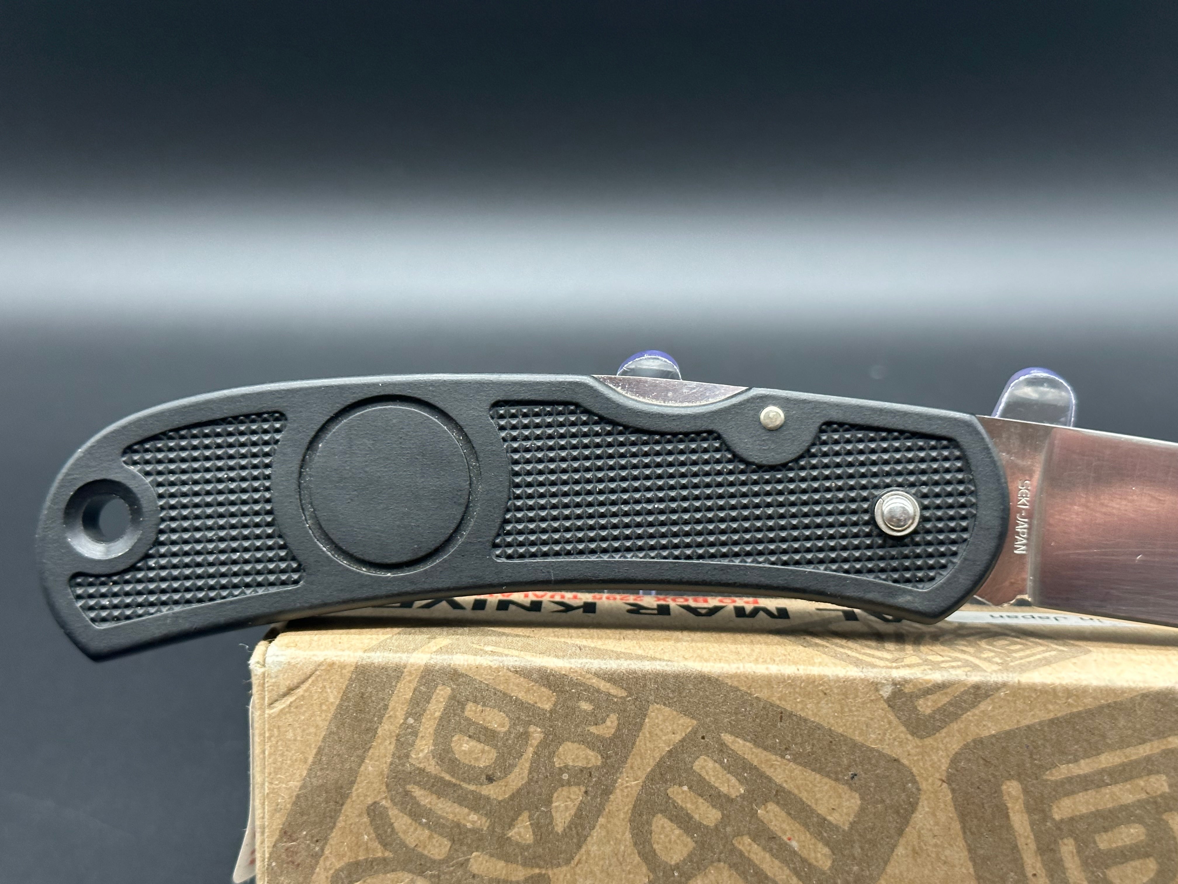 Premium Al Mar ATS-34 Stainless Steel Folding Knife - Tactical EDC Pocket Knife for Outdoor Camping, Hunting & Survival Gear