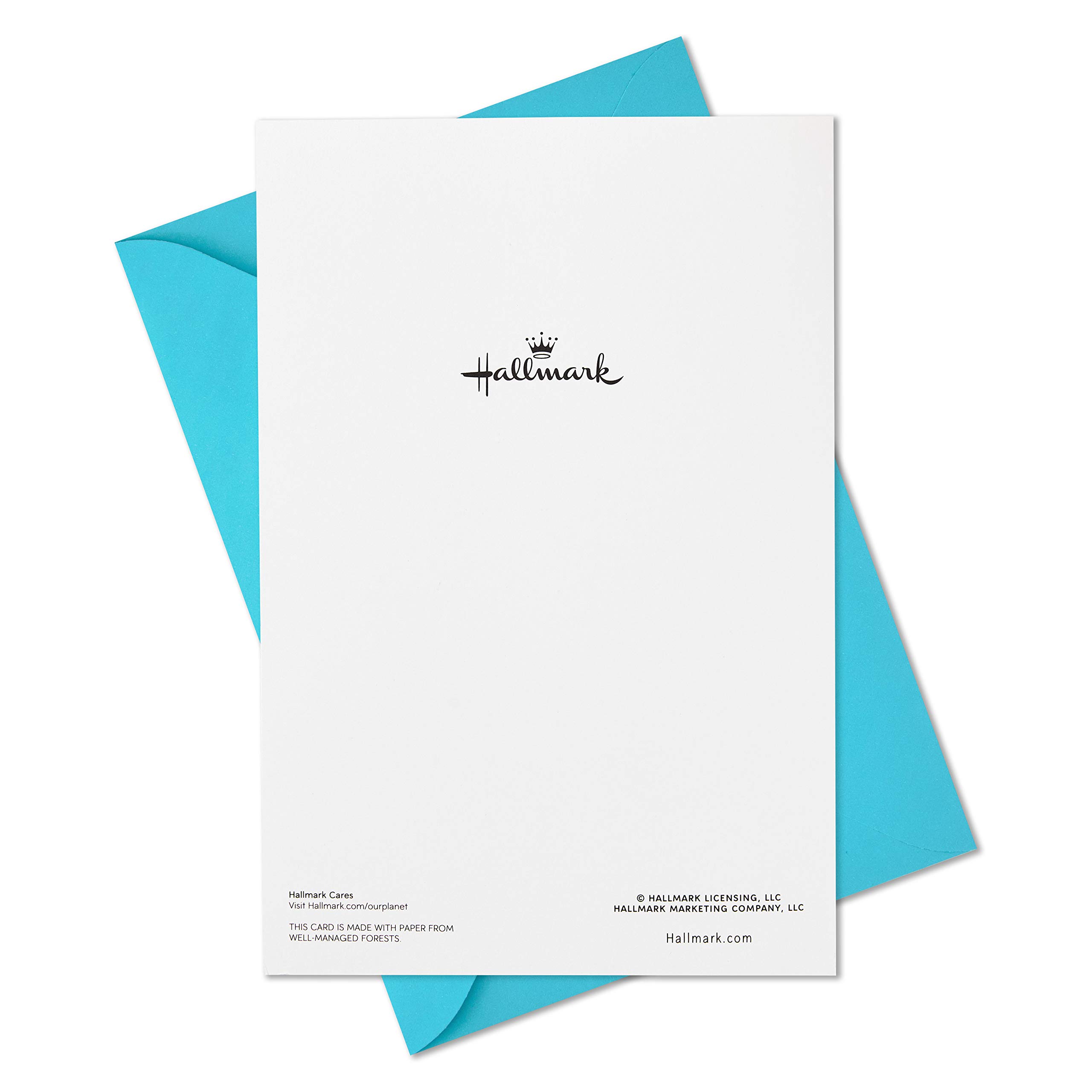 Hallmark Graduation Greeting Card with Glitter - Happy Graduation Wishes for Students - Perfect for High School & College Graduation Gifts