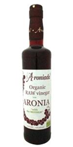 Organic Aronia Berry Vinegar - Cold-Pressed, Antioxidant-Rich Superfood for Salads, Detox & Wellness | Aronia For Life