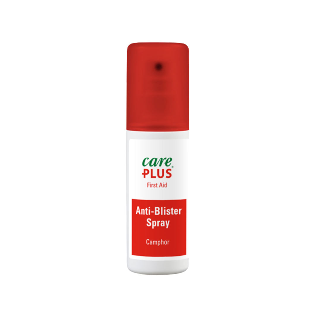 Care Plus Blister Prevention Camphor Spray 50ml - Foot Blister Treatment & Prevention for Hiking, Running & Travel - Fast Relief for Painful Blisters