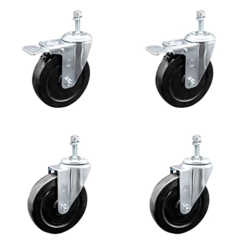 4 Swivel w/2 Total Lock Brakes