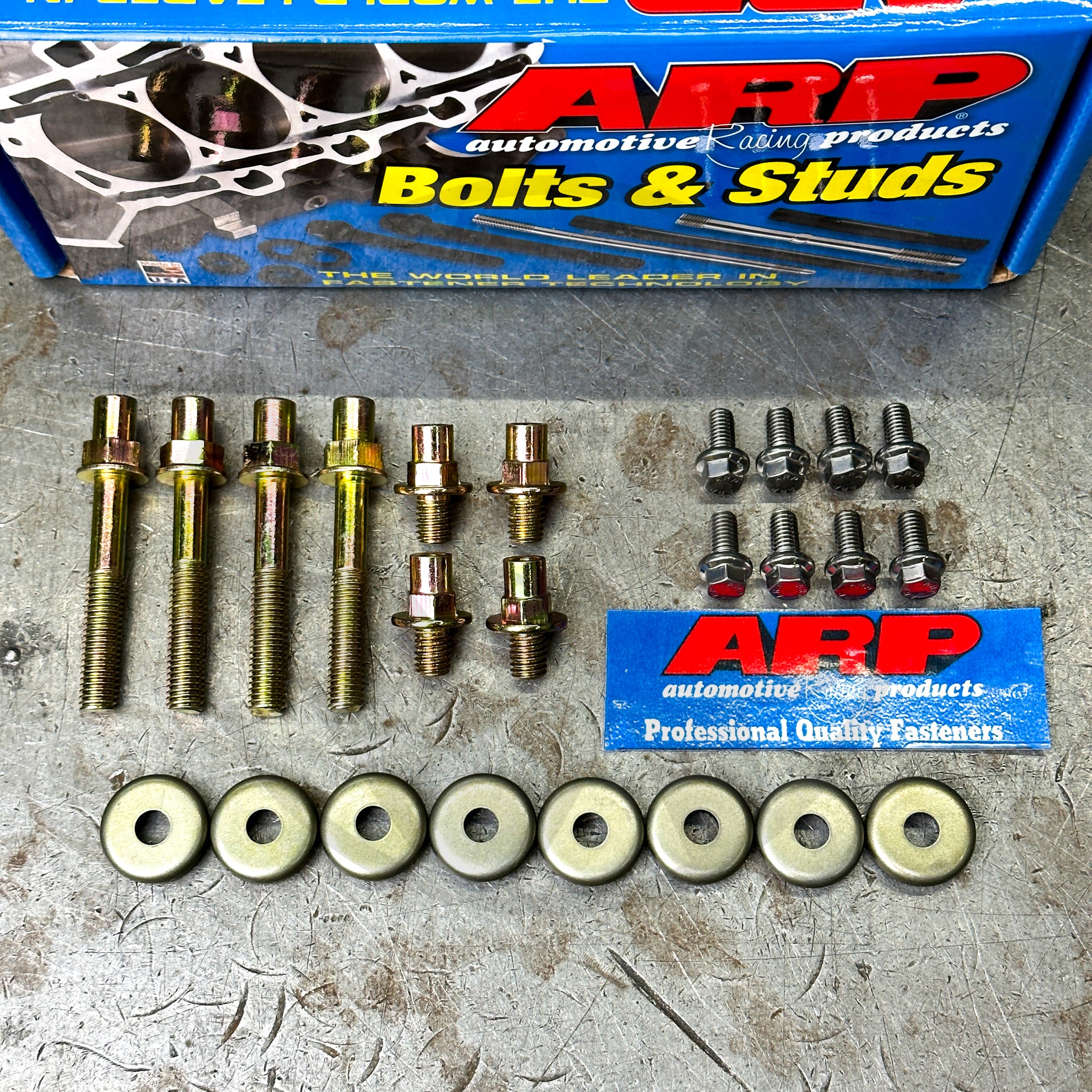 ARP Stainless Steel Valve Cover Bolt Kit with Grommets and Washers for Honda Acura B Series DOHC VTEC EG EK DC2 - Perfect for Engine Maintenance & Performance Upgrades