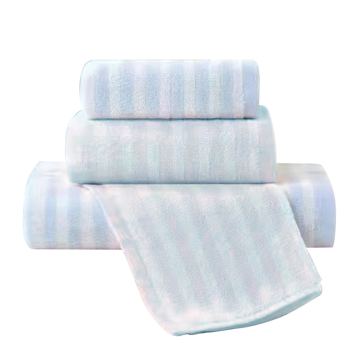 Premium Casablanca 100% Cotton Bath Towel Set (3-Piece) - Soft & Absorbent for Spa, Bathroom, and Gym Use