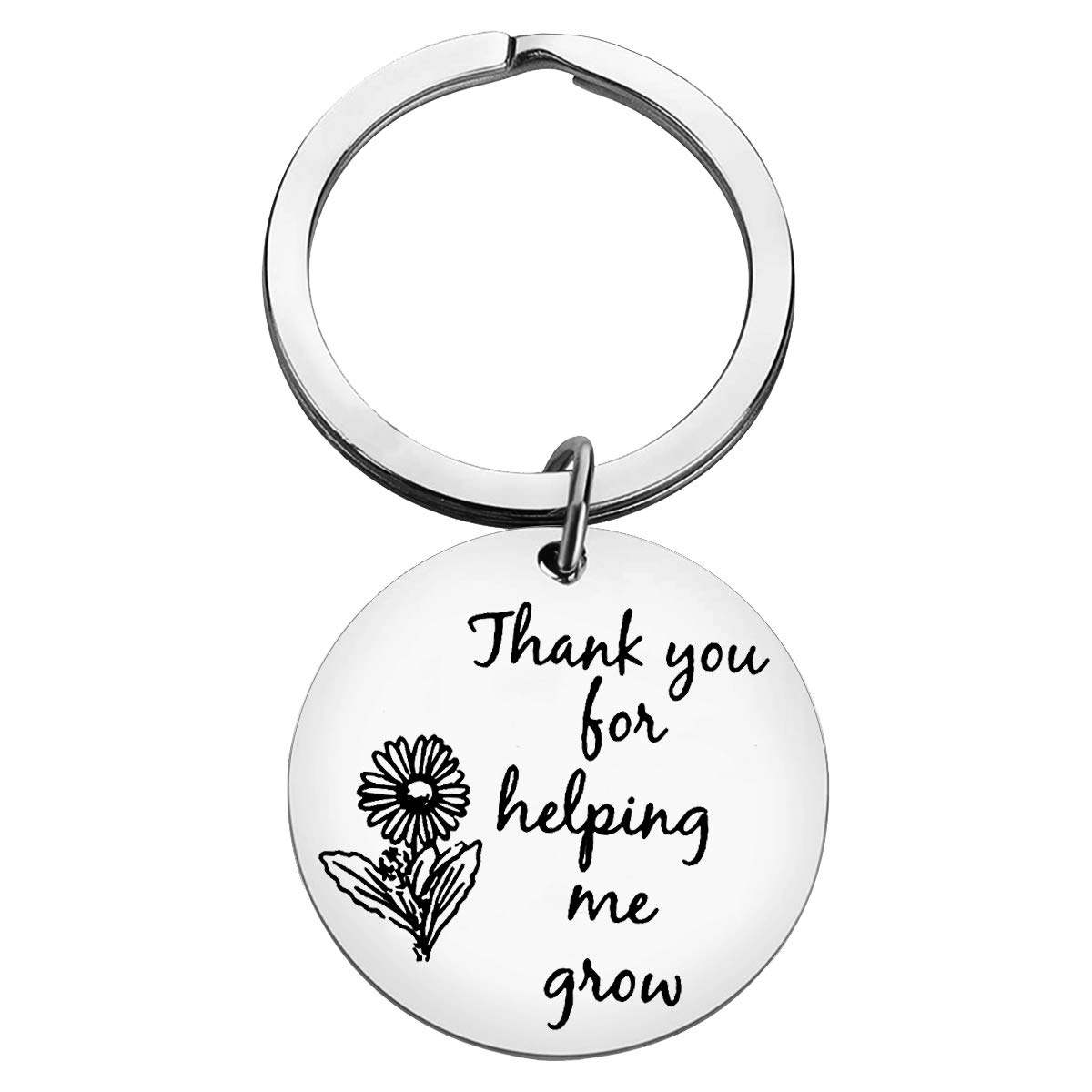Xiahuyu Teacher Keychain - Thoughtful Teacher Appreciation Gift, Graduation Present, Thank You Gift for Educators - Perfect for Christmas, Birthday & End of Year Celebrations - Ideal for Classroom Gifts, Teacher Recognition & Student Appreciation