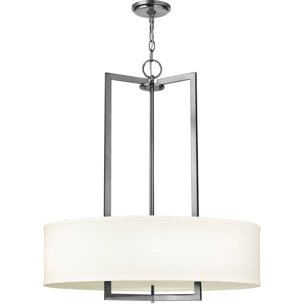 Hampton Inverted LED Pendant Light Fixture - Modern Open Box Design for Dining Room, Kitchen Island & Living Room Lighting