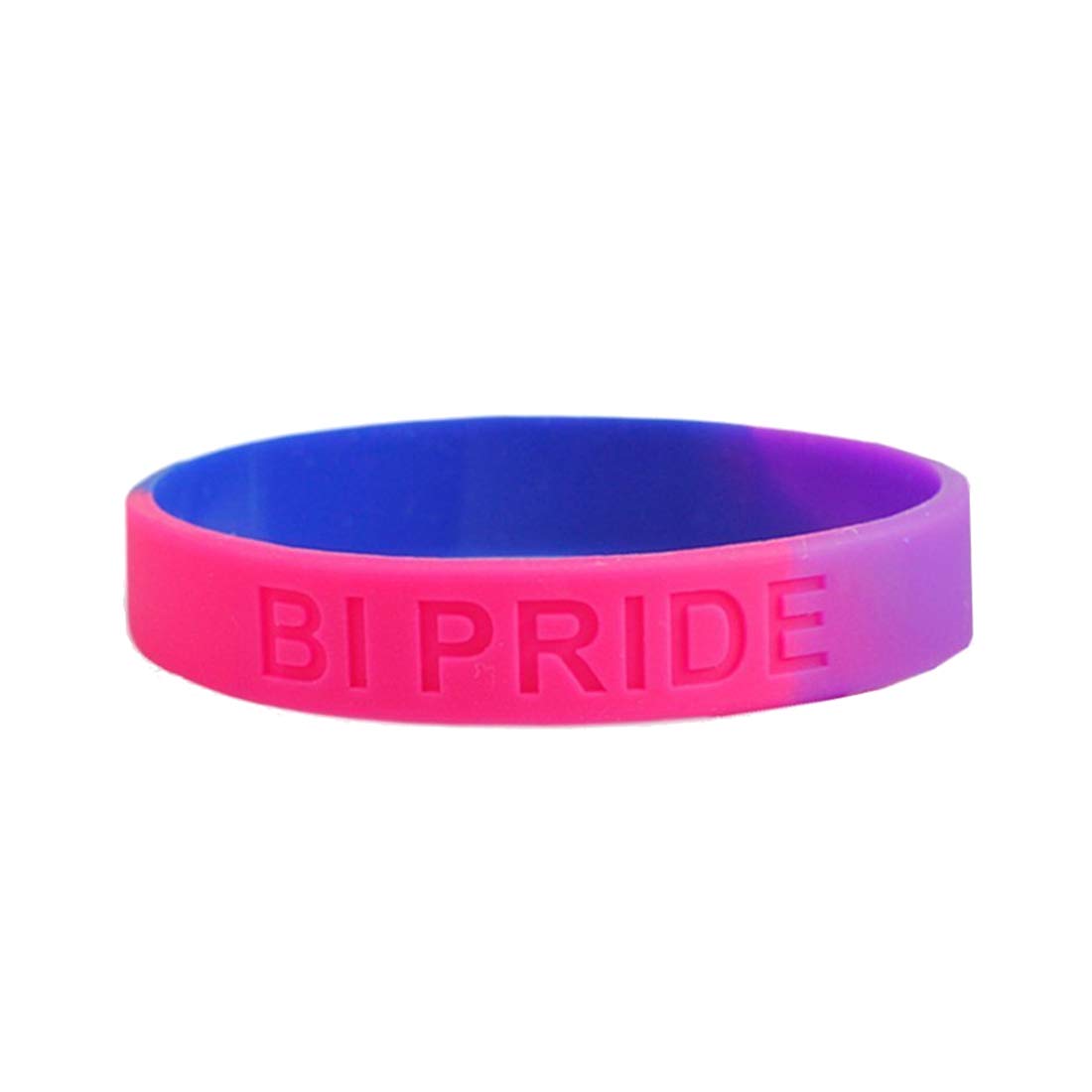 CHOORO LGBT Pride Bracelet - Rainbow Silicone Rubber Wristband for LGBTQ+ Community - Gay Pride Jewelry & Meaningful Gift for Pride Month, Parades, LGBTQ Support & Daily Wear