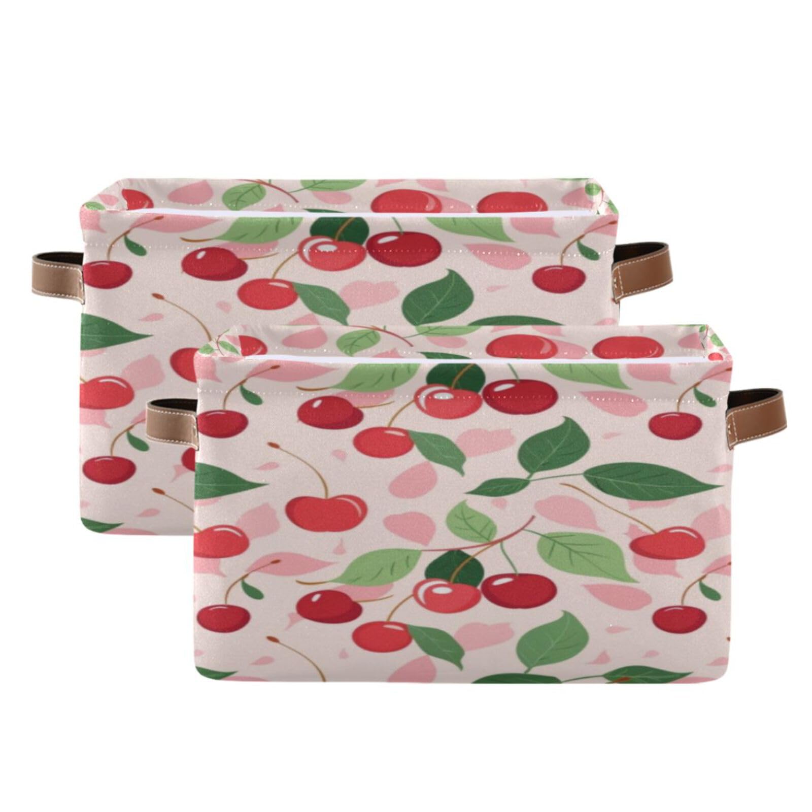 Large Fabric Storage Bins with Handles - Collapsible Shelves & Closet Organizer for Clothes, Toys, Home