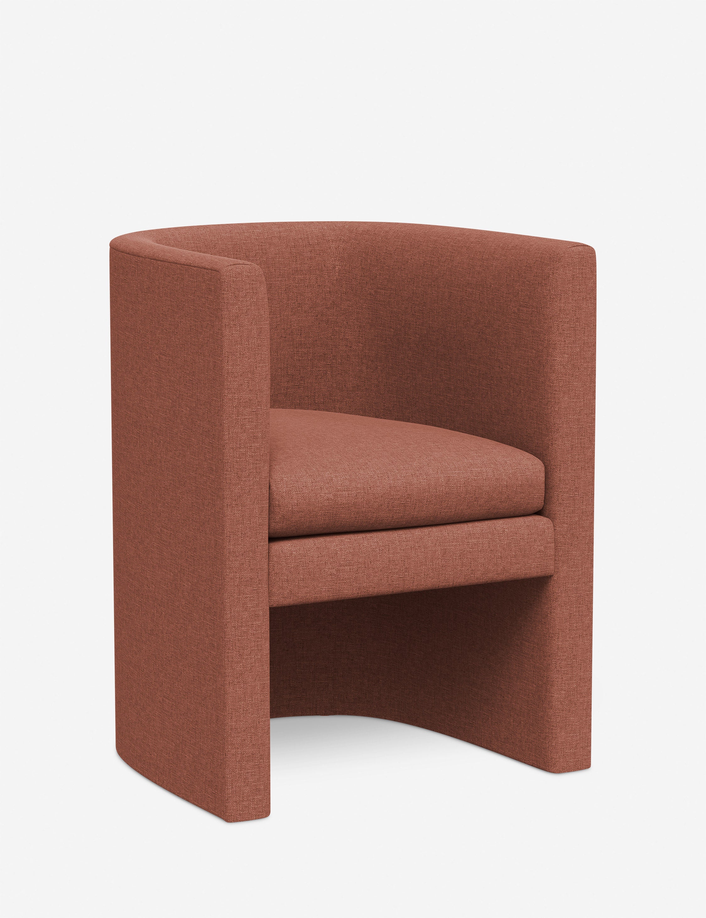 Enfield Dining Chair - Modern Wooden Dining Room Chair with Upholstered Seat - Perfect for Kitchen, Dining Room, and Home Office Use